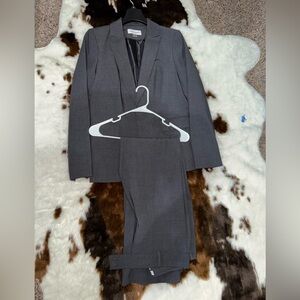 Women’s Calvin Klein Gray Suit
